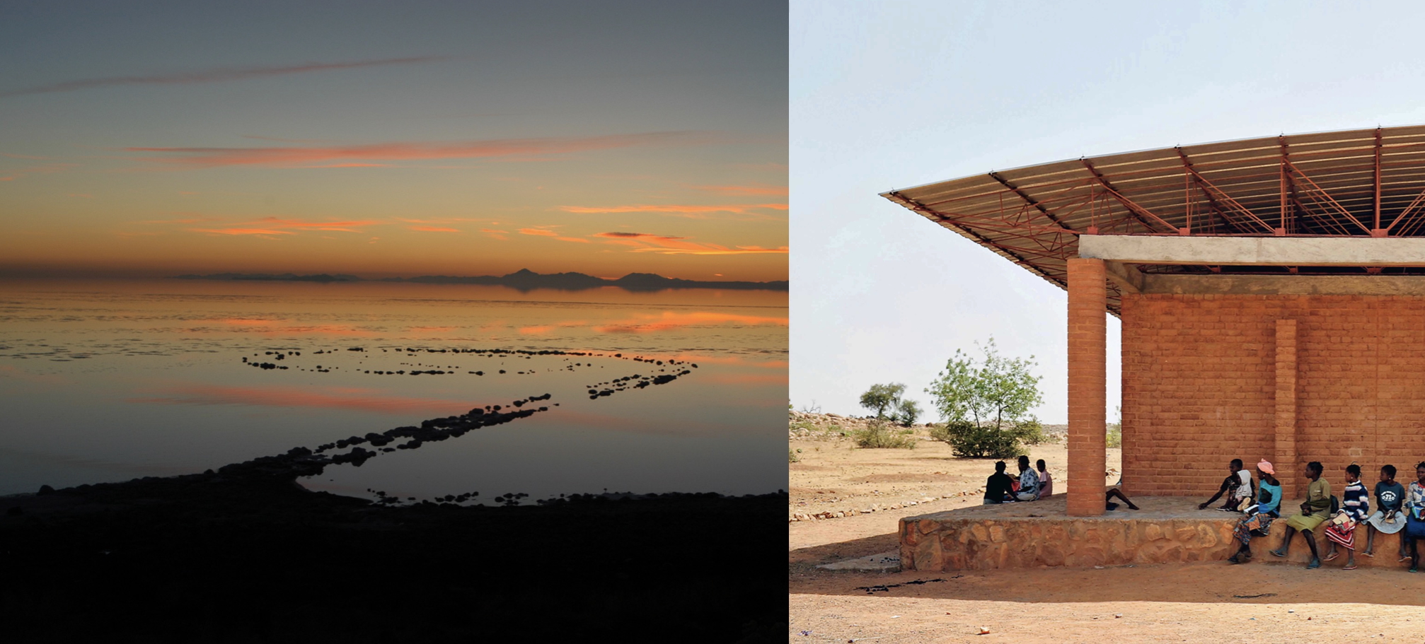 Banner containing two images side by side. 